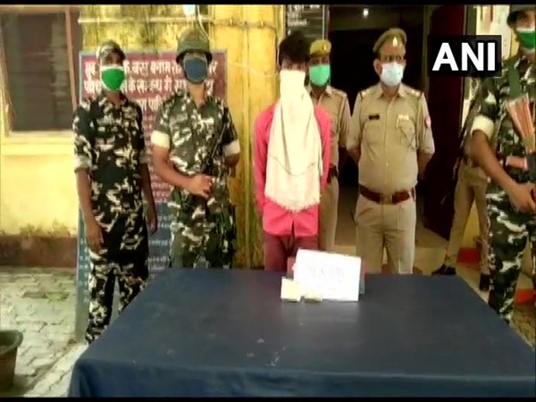 Man arrested with drugs worth arounf Rs 1 crore. (Photo/ANI)