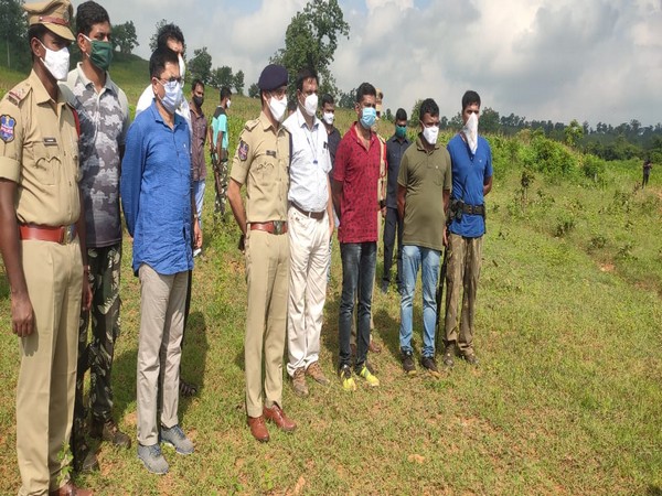 A visual from the spot of the encounter. (Photo/ANI)