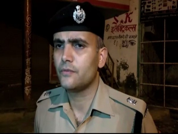 Neeraj Kumar Jadon , SP, Rural, Ghaziabad talking to ANI on Saturday at Ghaziabad 