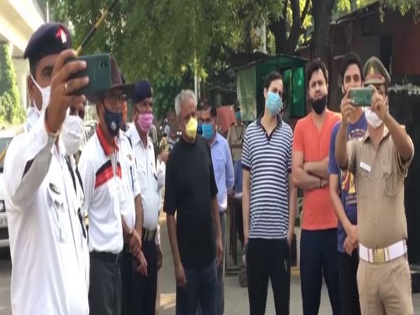 Noida Police launches initiative to enhance its interaction with the public. (Photo/ANI)