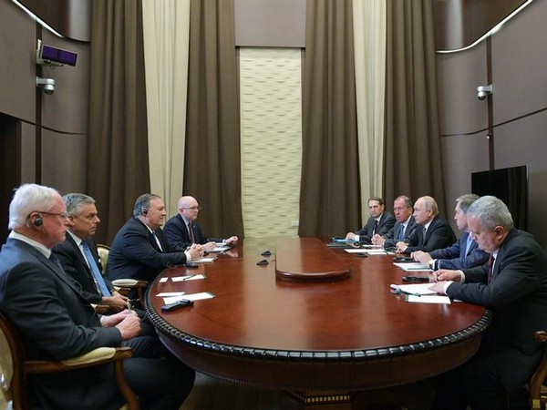 Delegation led by Russian President Vladimir Putin and US Secretary of State Mike Pompeo met in Sochi on May 14