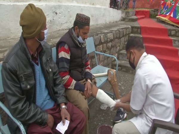 Visual from artificial limbs camp in Jammu and Kashmir's Poonch