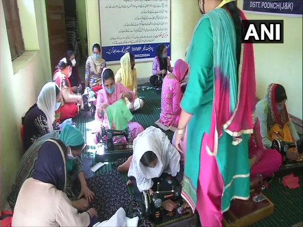 Rural self-employment training institute is providing free services to the women in rural areas of Poonch, J&K. (Photo/ANI) 