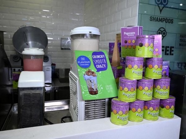 Popcorn & Company's store in 24Seven, Regal building, Connaught Place