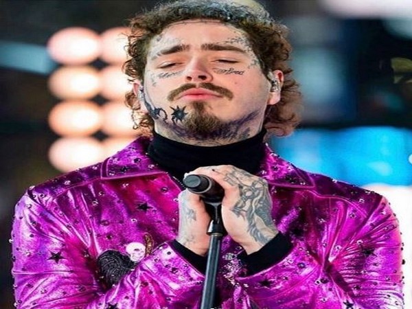 Post Malone at New Year's Rockin' Eve in New York City (Image courtesy: Instagram) 