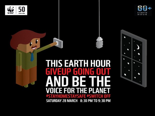 A poster of the 'Earth Hour' shared by actor Randeep Hooda (Image courtesy: Twitter)