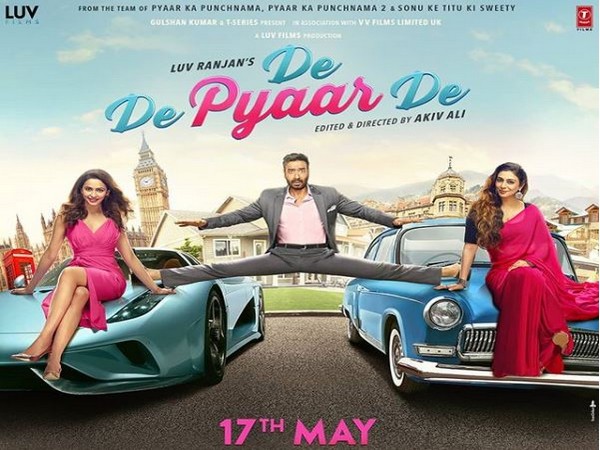 Poster of the film 'De De Pyaar De'