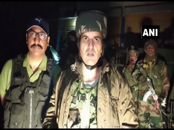 Ganderbal SP Khalil Poswal speaking to ANI on Tuesday. (Photo/ANI)