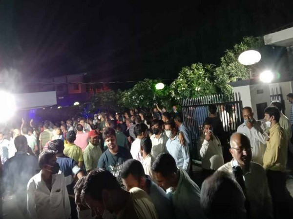 Protests by the employees of the three power corporations