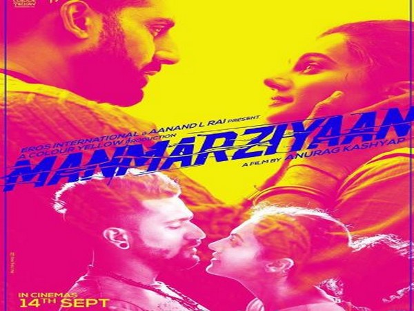 'Manmarziyaan' poster, Picture courtesy: Instagram