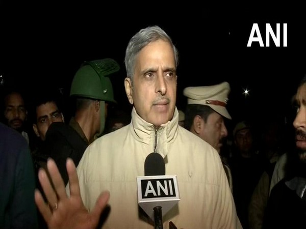 RS Krishnia, Special CP (Law and Order) talking to ANI over Shaheen Bagh security update on Sunday.