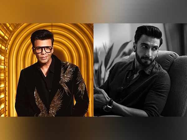 Karan Johar and Ranveer Singh