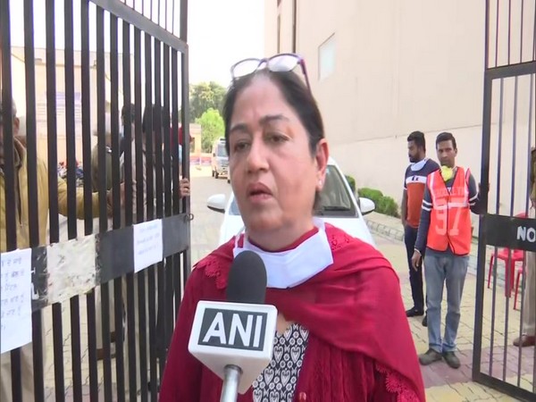 Parijeet Kaur Johal, Civil Surgeon in Amritsar speaks to ANI on Thursday [Photo/ANI]