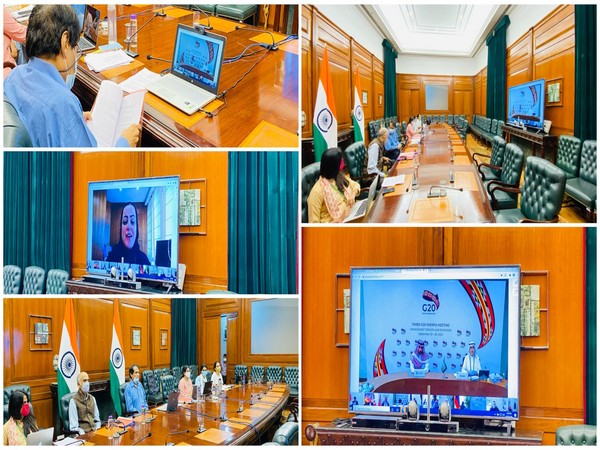 BJP MP Suresh Prabhu taking part in Third G20 Sherpas' Virtual Meeting on Tuesday.
