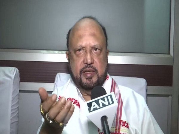 Former Assam Chief Minister Prafulla Kumar Mahanta speaking to ANI on Wednesday. Photo/ANI