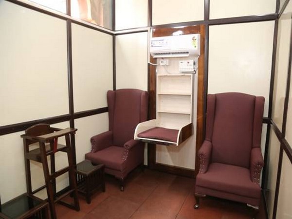 Union Culture Minister Prahlad Singh Patel on Thursday inaugurated Babycare and Feeding room in Taj Mahal for the convenience of female tourists.