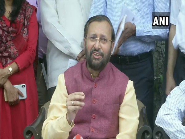 Union Minister Prakash Javadekar [Photo/ANI]