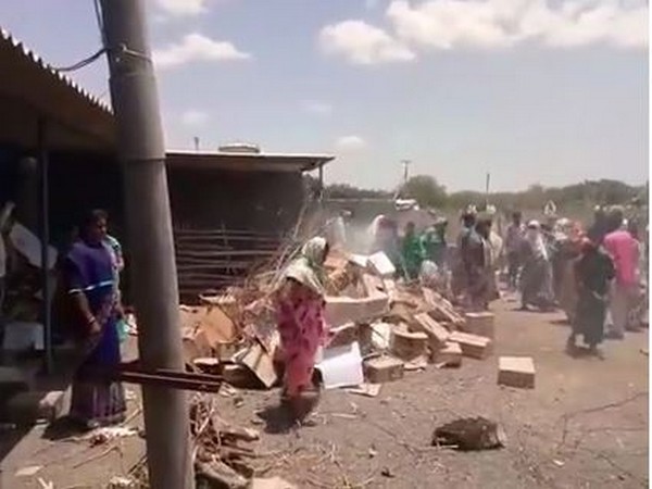 Visuals from Boddikurapadu village in Talluru Mandal, Prakasam