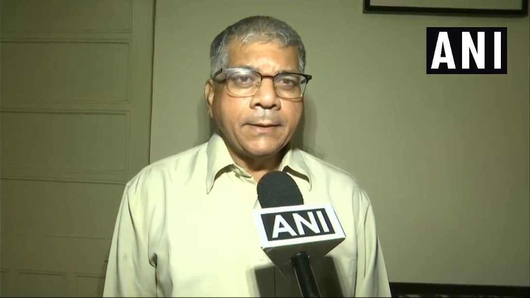 Prakash Ambedkar of Vanchit Bahujan Aaghadi (VBA), speaking to ANI on Saturday. Photo/ANI