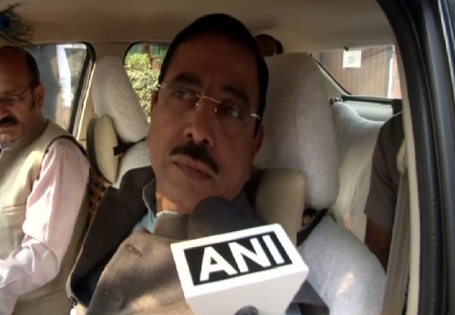 Union Minister Pralhad Joshi speaking to ANI in New Delhi on Tuesday. 