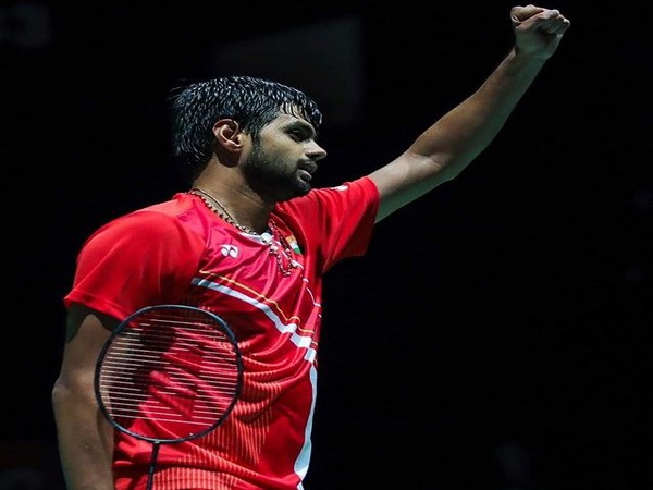 Indian shuttler Sai Praneeth (PHoto/BAI Media Twitter)