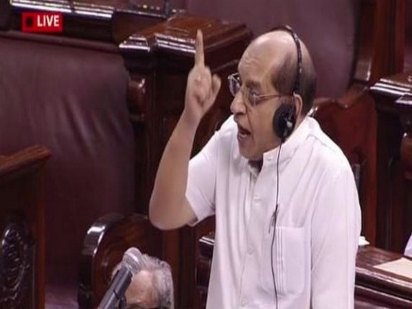 Vice President of Biju Janata Dal (BJD) Prasanna Acharya. (File Photo/Picture courtesy: RS TV)