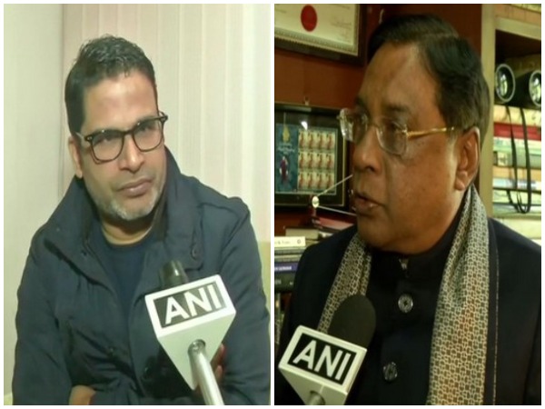 Prashant Kishor and Pavan K Varma (File photo)