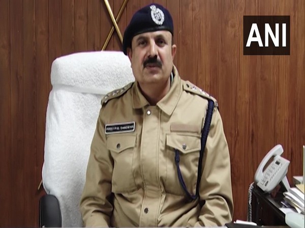 Gurugram SP (Crime) Preetpal Singh (Photo/ ANI)