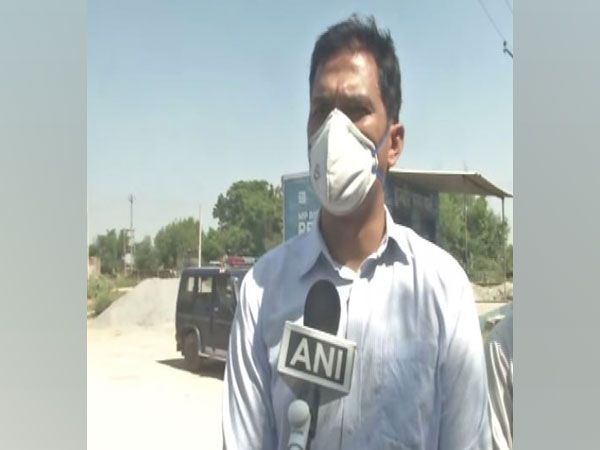 Hathras Joint Magistrate Prem Prakash Meena speaking to ANI on Friday. (Photo/ANI)