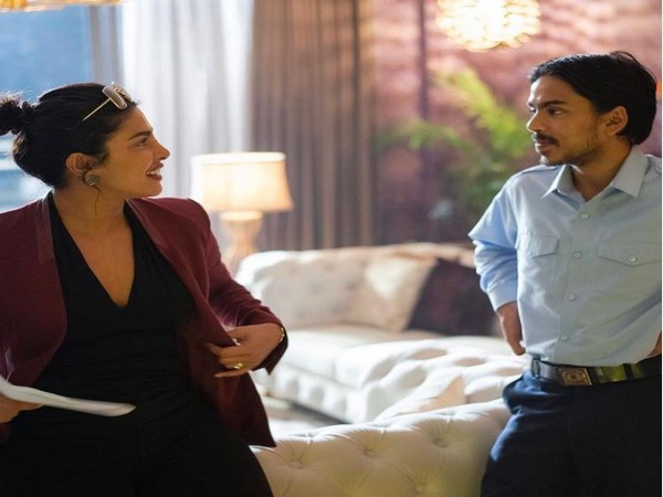 Priyanka Chopra and Adarsh Gourav from 'The White Tiger'. (Image source: Instagram)