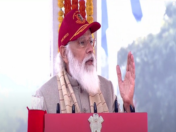 Prime Minister Narendra Modi addressing NCC Rally at Cariappa Ground in Delhi