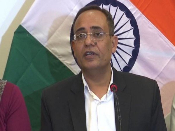 Jammu and Kashmir Principal Secretary Rohit Kansal speaking during the press conference in Srinagar on Monday. (Photo/ANI)