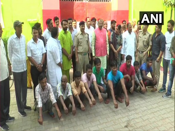 Nine prisoners were released from Aligarh jail on Wednesday. (Photo/ANI) 