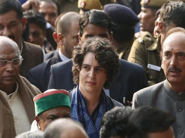Congress leader Priyanka Gandhi Vadra (File photo)