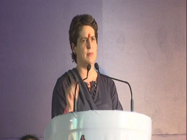 Congress Party General Secretary Priyanka Gandhi Vadra (Photo/ANI)