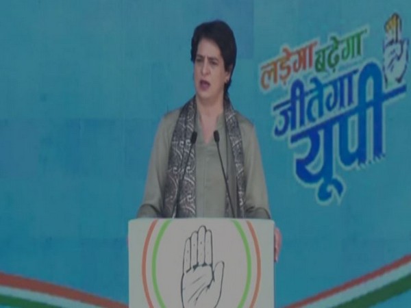 Congress General Secretary Priyanka Gandhi Vadra. (ANI/photo)