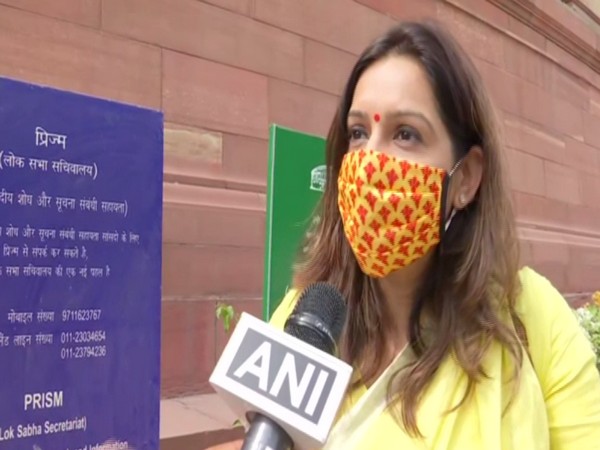 Shiv Sena leader Priyanka Chaturvedi (Photo/ ANI)