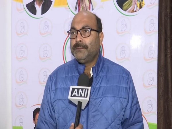 Uttar Pradesh Congress unit chief Ajay Kumar Lallu speaks to ANI in Lucknow on Sunday.    Photo/ANI