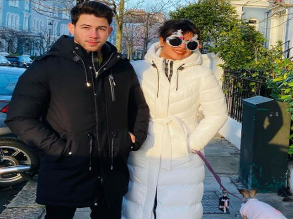 Priyanka Chopra with husband Nick Jonas (Image Courtesy: Instagram)