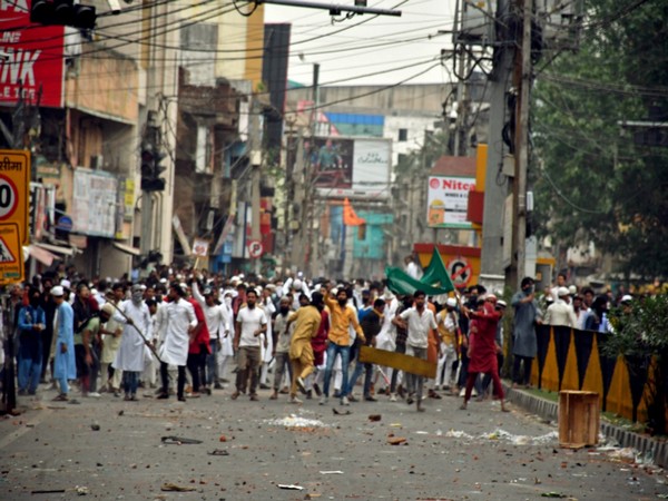 Protest in Ranchi on June 10 (Photo/ANI)