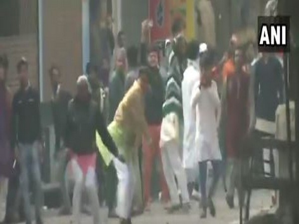 Protesters pelted stone at police in Gorakhpur on Friday 