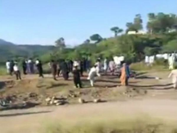 Local residents protests against Pakistani establishment in PoK