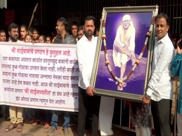 Locals protest in Shirdi on Sunday