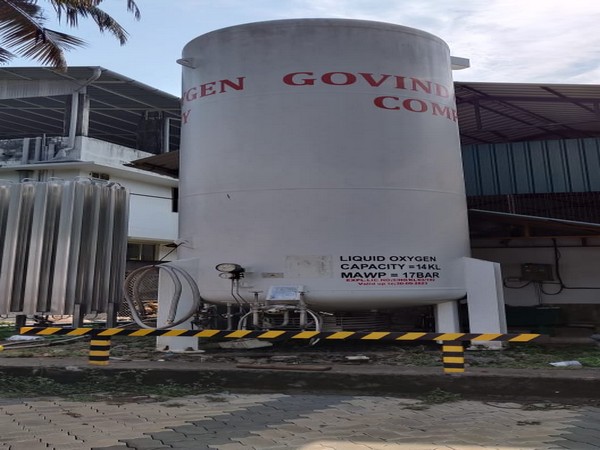 A medical oxygen plant in Thiruvananthapuram. Photo/ANI