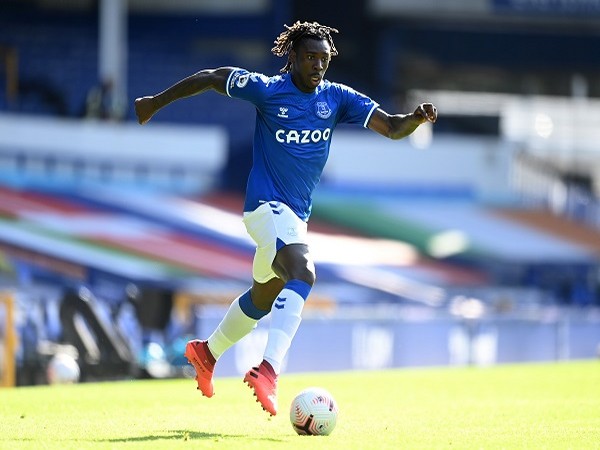Everton striker Moise Kean