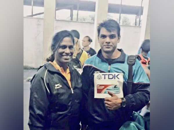 PT Usha and Neeraj Chopra (Image source: Twitter)