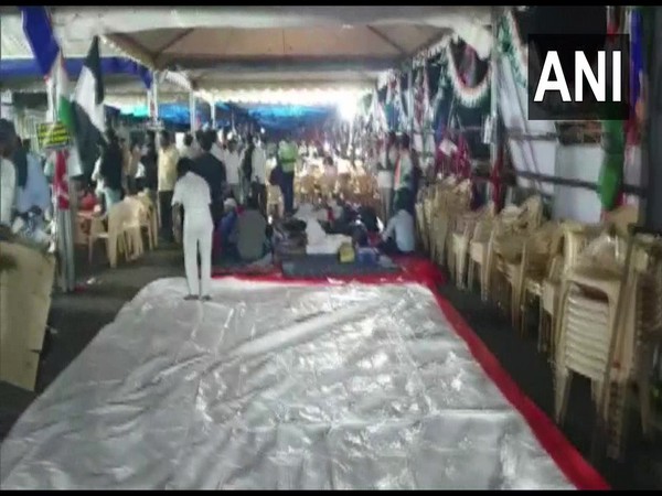 Visual from the protest.