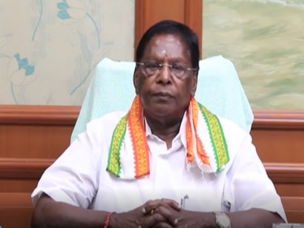 Puducherry Chief Minister V. Narayanasamy (Photo/ANI)