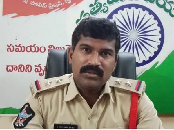 Kanchikacherla Sub Inspector Sriharibabu (Photo/ANI)
