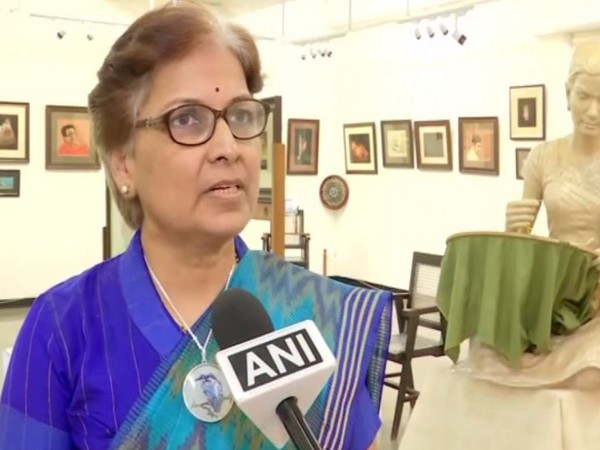 Asmita Potdar speaking to ANI on Saturday. Photo/ANI